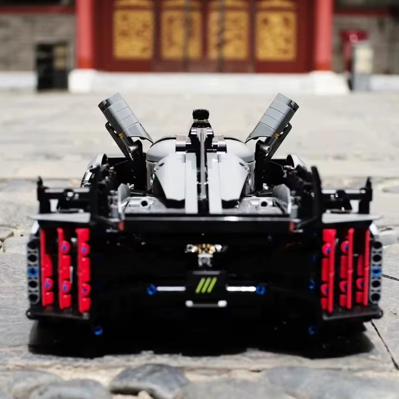 Décennie S De Construction De Voitures De Course Pour Enfants Et Adultes, Super Jouet De Modèle D'Hypercar, Cadeaux D'Anniversaire, 1775, 42156 Pièces