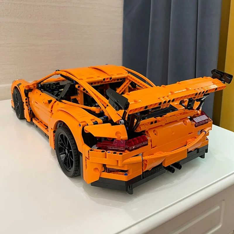 2704 Pièces Briques De Voiture GT3 RS Jouets Constructeur Modèle Blocs De Construction Pour Adultes Anniversaire Cadeau De Noël Compatible Avec L'Ensemble 42056