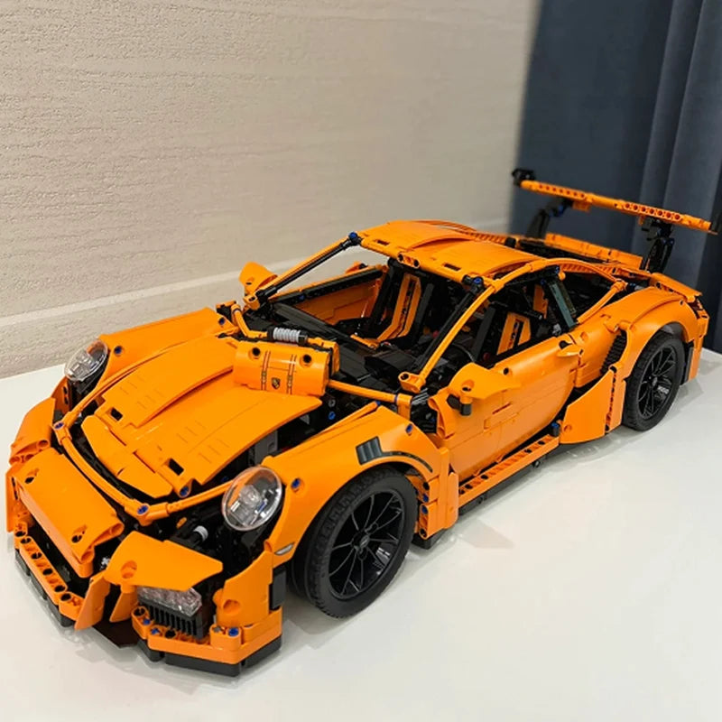 2704 Pièces Briques De Voiture GT3 RS Jouets Constructeur Modèle Blocs De Construction Pour Adultes Anniversaire Cadeau De Noël Compatible Avec L'Ensemble 42056