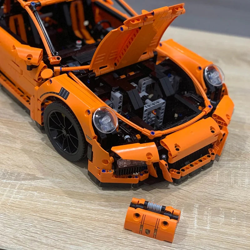 2704 Pièces Briques De Voiture GT3 RS Jouets Constructeur Modèle Blocs De Construction Pour Adultes Anniversaire Cadeau De Noël Compatible Avec L'Ensemble 42056