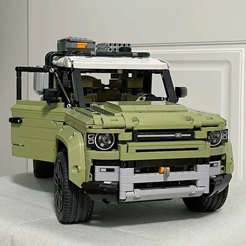 Smile Car Defender Décennie S De Construction Tout-Terrain, Modèle De Voiture, Véhicule En Brique, Jouets Pour Garçons Et Filles, Cadeau D'Anniversaire Pour Adultes, 2573, 42110 Pièces
