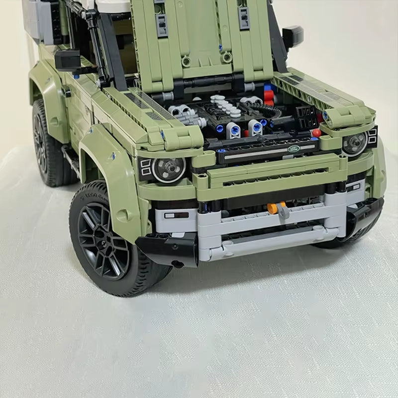 Smile Car Defender Décennie S De Construction Tout-Terrain, Modèle De Voiture, Véhicule En Brique, Jouets Pour Garçons Et Filles, Cadeau D'Anniversaire Pour Adultes, 2573, 42110 Pièces